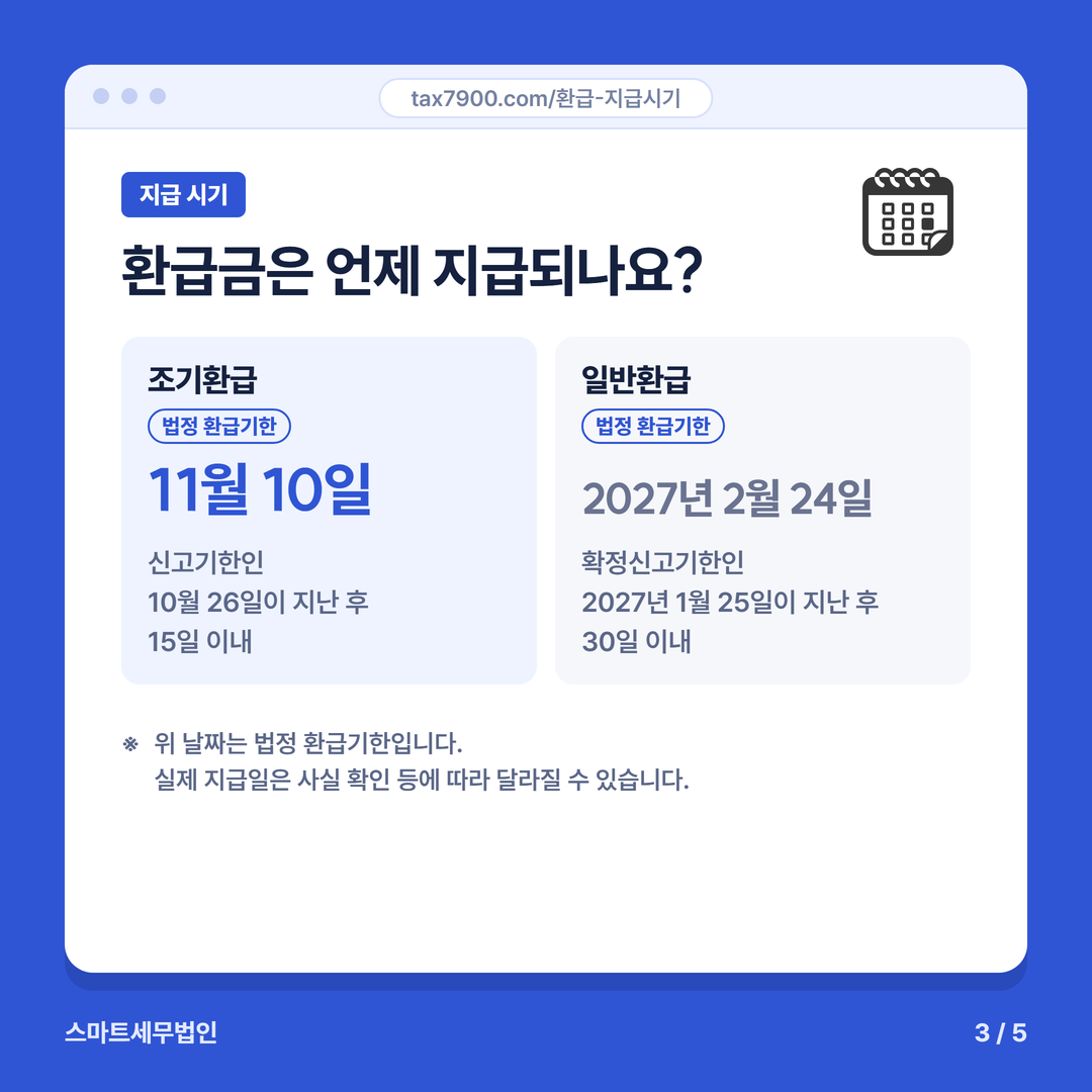 부가가치세 조기환급 3번째 장